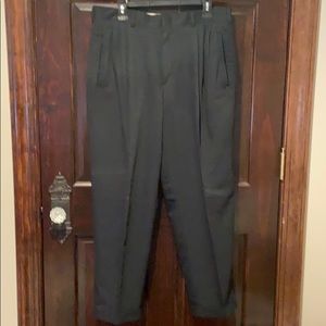 Savane Mens Black Dress Pants 34/29